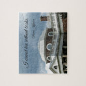 Citaat over Boeken van Thomas Jefferson Legpuzzel (Verticaal)