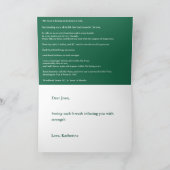 Citaat over de adem, een cursus in wonderen kaart (Binnen)