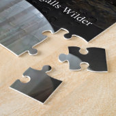 Citaat over Home, van Laura Ingalls Wilder Legpuzzel (Zijkant)