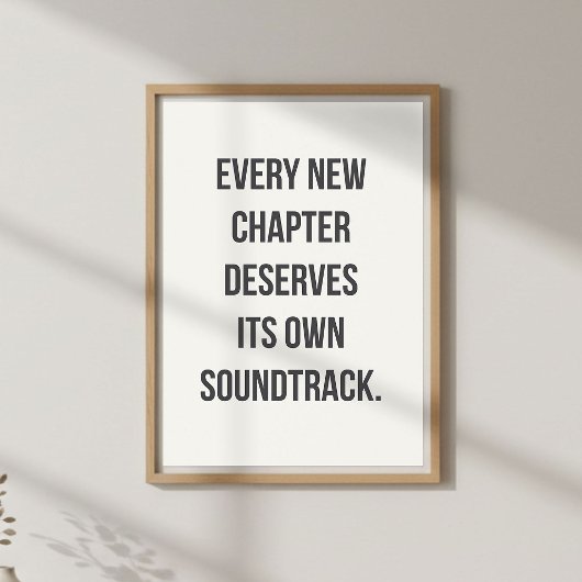 Citaat over Nieuwe Beginnen, Motiverend Poster