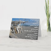 Citaat over reizen kaart (Voorkant)