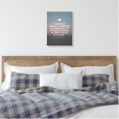 Citaat over vrijheid van meningsuiting van Noam Ch Canvas Afdruk (Insitu (Slaapkamer))