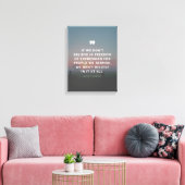Citaat over vrijheid van meningsuiting van Noam Ch Canvas Afdruk (Insitu (Woonkamer))