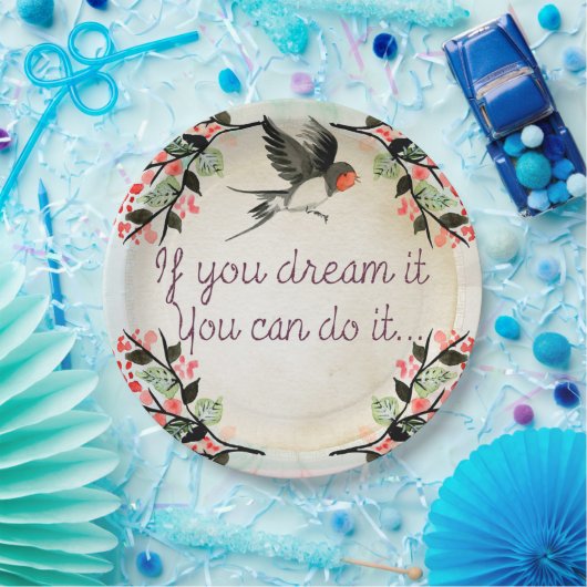 Citaat Papieren Bordje (Feest)