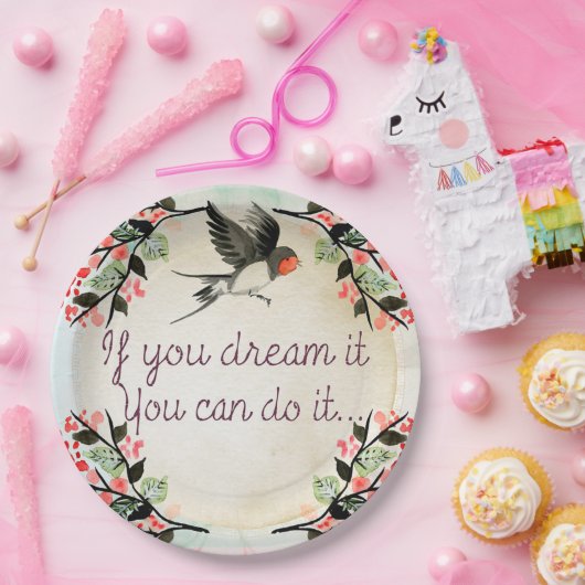 Citaat Papieren Bordje (Feest)