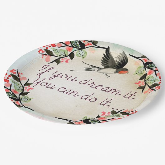 Citaat Papieren Bordje (Gekanteld)