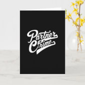 Citaat - Partner in Crime - donker Kaart (Gele Bloem)