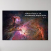 Citaat per Euclid - Posters Wiskunde (Voorkant)