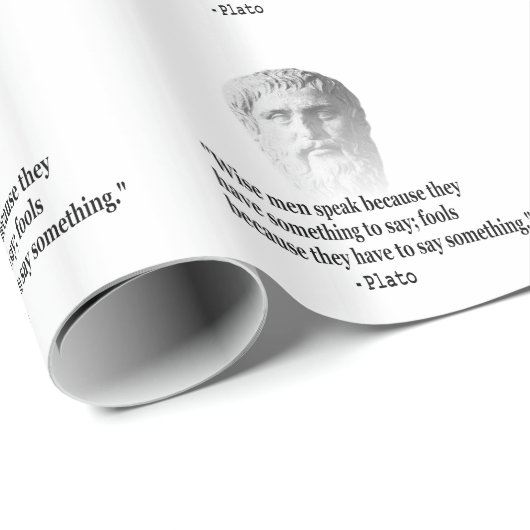 Citaat per Plato Cadeaupapier (Rol Hoek)