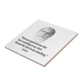 Citaat per Plato Tegeltje (Zijkant)