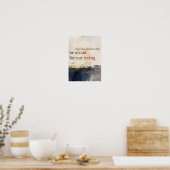 Citaat; Poster (Keuken)