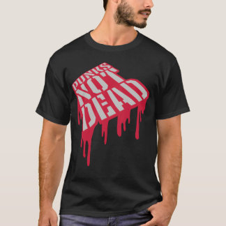 Citaat punk is niet dood meisje t-shirt