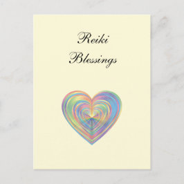 citaat "Reiki Blessings" Briefkaart