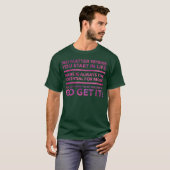 Citaat retro t-shirt (Voorkant volledig)