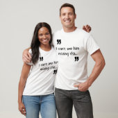 Citaat Snooker T-Shirt (Unisex)