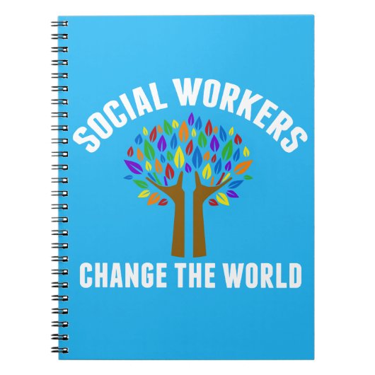 Citaat sociaal werk notitieboek (Voorkant)