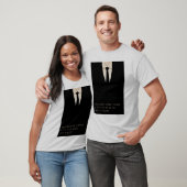 Citaat T-shirt (Unisex)