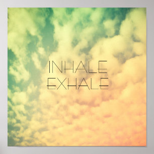 citaat typografie de tekst van het poster op wolke