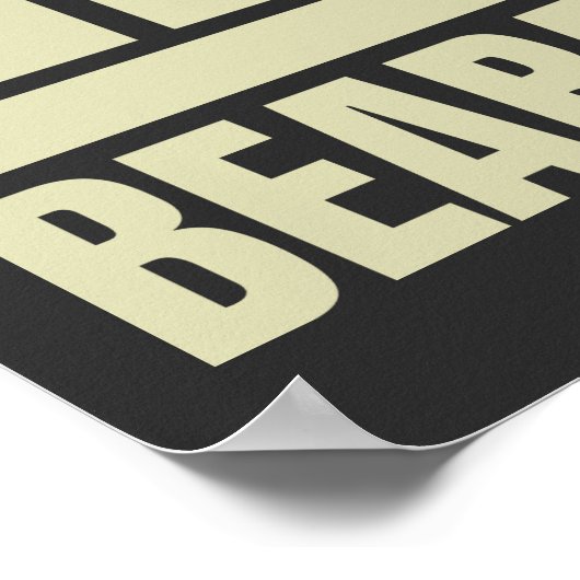 Citaat Typografie | Funny Sarcasm Poster (Hoek)