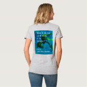 Citaat uit Lao Tzu T-shirt (Achterkant volledig)