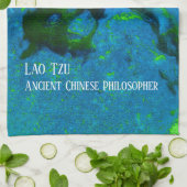 Citaat uit Lao Tzu Theedoek (Gevouwen)