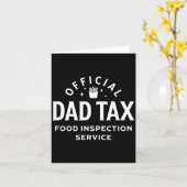 Citaat Vader Vaderdag Uitdrukking Vader Belasting  Kaart (Gele Bloem)