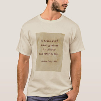 citaat van Abraham Bishop T-shirt