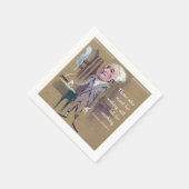 Citaat van Alexander Hamilton "Stand for Iets" Servet (Hoek)