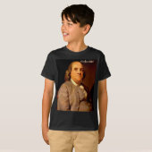 Citaat van Ben Franklin T-shirt (Voorkant volledig)