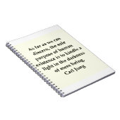 citaat van carl jung notitieboek (Rechterzijde)