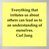citaat van carl jung poster (Voorkant)