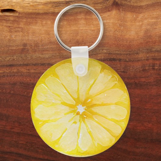 Citaat van citroen sleutelhanger (Achterkant)