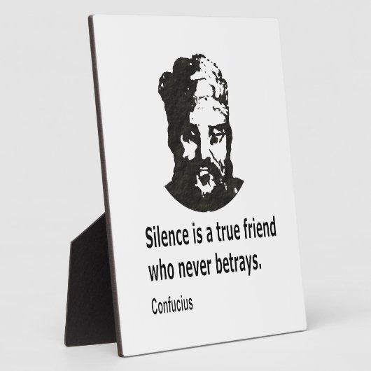 Citaat van Confucius Fotoplaat (Zijkant)