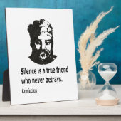 Citaat van Confucius Fotoplaat (Zijkant)