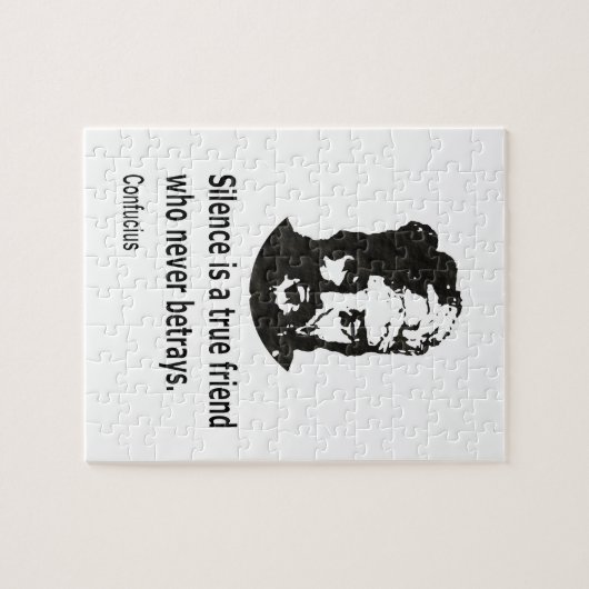 Citaat van Confucius Legpuzzel (Horizontaal)