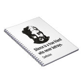 Citaat van Confucius Notitieboek (Rechterzijde)