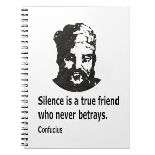 Citaat van Confucius Notitieboek