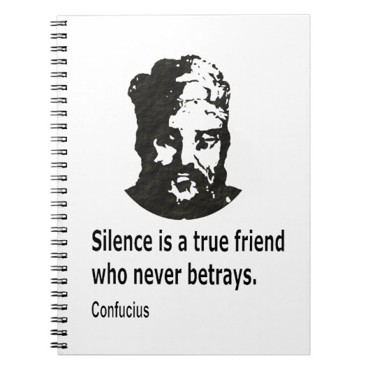 Citaat van Confucius Notitieboek (Voorkant)