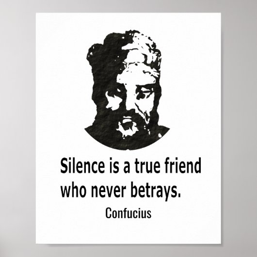 Citaat van Confucius Poster (Voorkant)