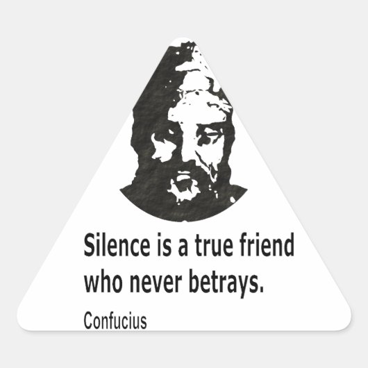 Citaat van Confucius Sticker (Voorkant)