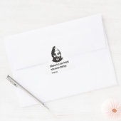 Citaat van Confucius Sticker (Envelop)