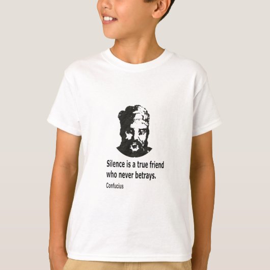 Citaat van Confucius T-shirt (Voorkant)