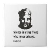 Citaat van Confucius Tegeltje (Voorkant)