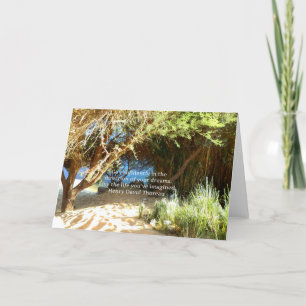 Citaat van de Droom van Henry David Thoreau het Kaart