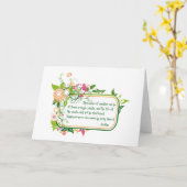 Citaat van de Kaars van Boedha het Enige Kaart (Gele Bloem)