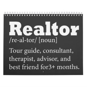 Citaat van de Realtor Funny Quote van de Real Esta Kalender