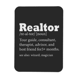 Citaat van de Realtor Funny Quote van de Real Esta Magneet
