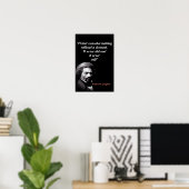 Citaat van Frederick Douglass over Macht Poster (Thuiskantoor)