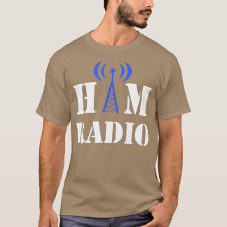 Citaat van FunnyHAM RADIO Shortwave Radio Operator T-shirt