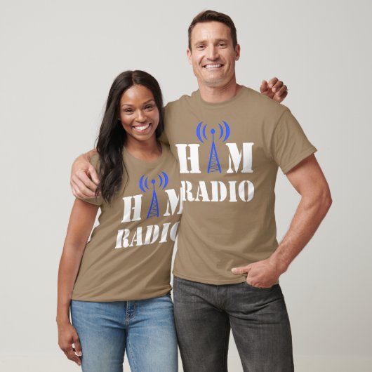 Citaat van FunnyHAM RADIO Shortwave Radio Operator T-shirt (Unisex)